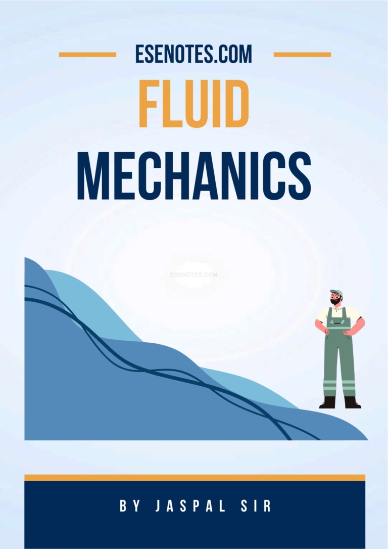 Fluid Mechanics Notebook.pdf PDF Notes | ESE NOTES