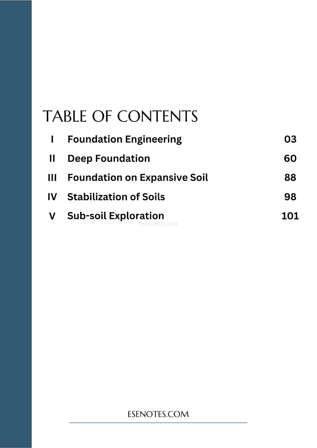 Geotechnical Engineering- Foundation Engineering Notes By Jaspal Sir