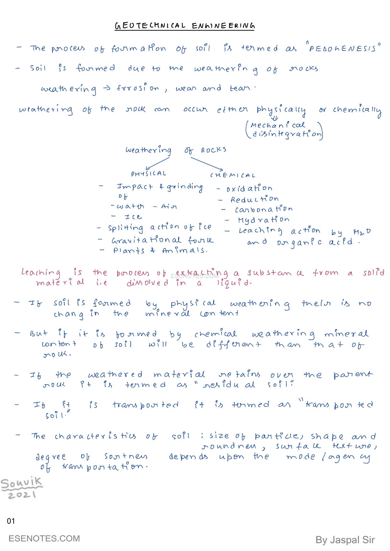 Soil Mechanics PDF Notes by Jaspal Sir 2