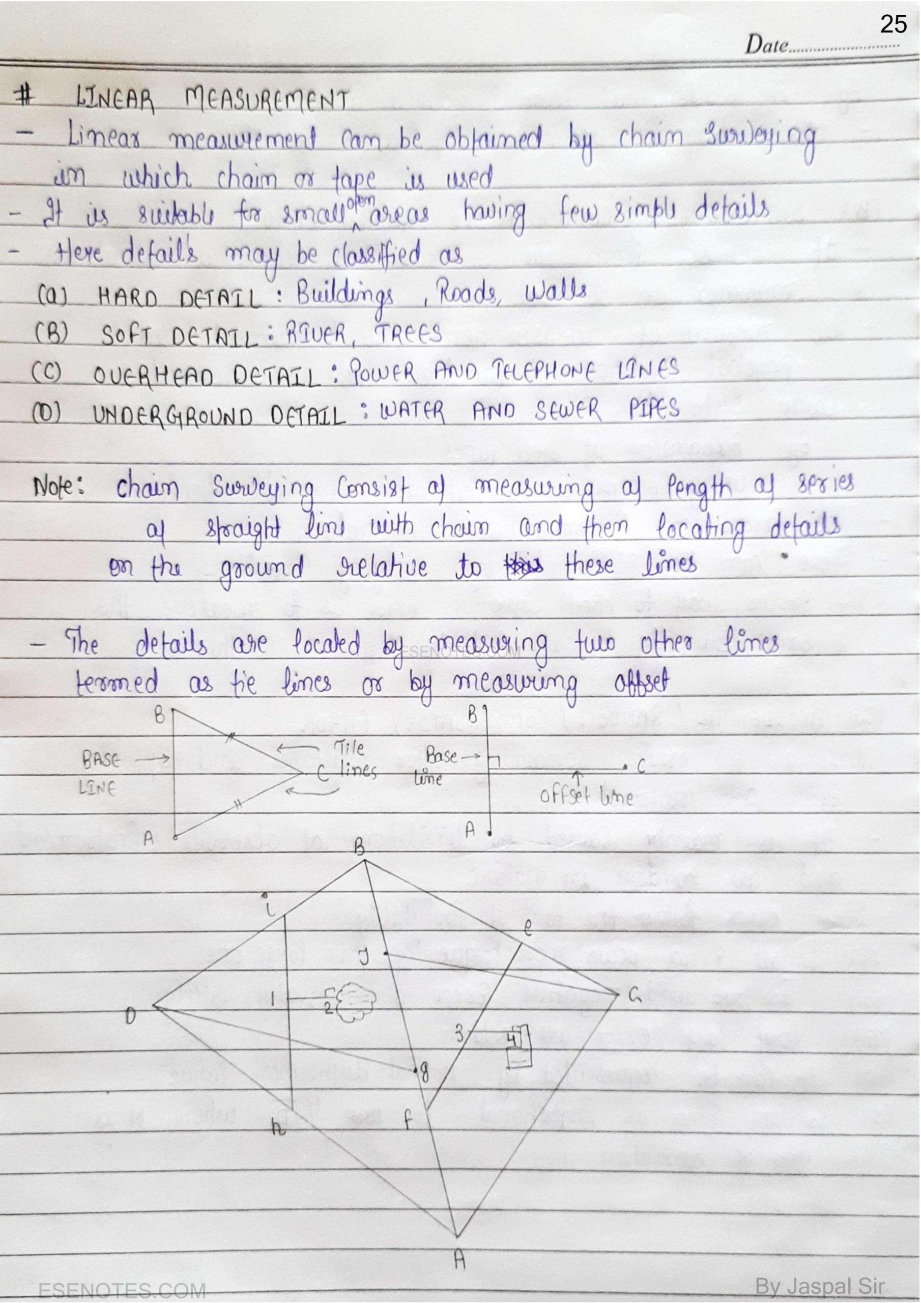 Surveying & Engineering Geology Notes