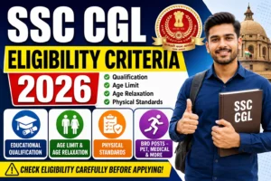 SSC CGL Eligibility Criteria