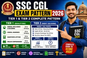 SSC CGL Exam Pattern 2026