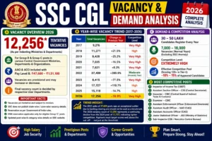 SSC CGL Vacancy & Demand Analysis 2026
