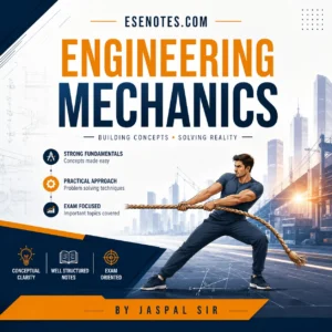 Engineering Mechanics Handwritten PDF Notes