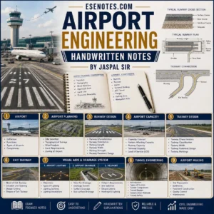 Airport Engineering Handwritten PDF Notes