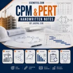 CPM & PERT Handwritten Notes