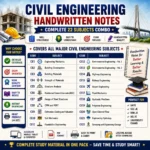 Complete 22 Civil Engineering Handwritten Notes PDF