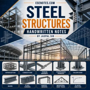 Design of Steel Structures Handwritten Notes