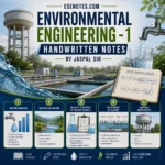 Environmental Engineering - 1 Handwritten PDF Notes