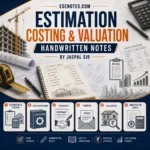 Estimation Costing and Valuation